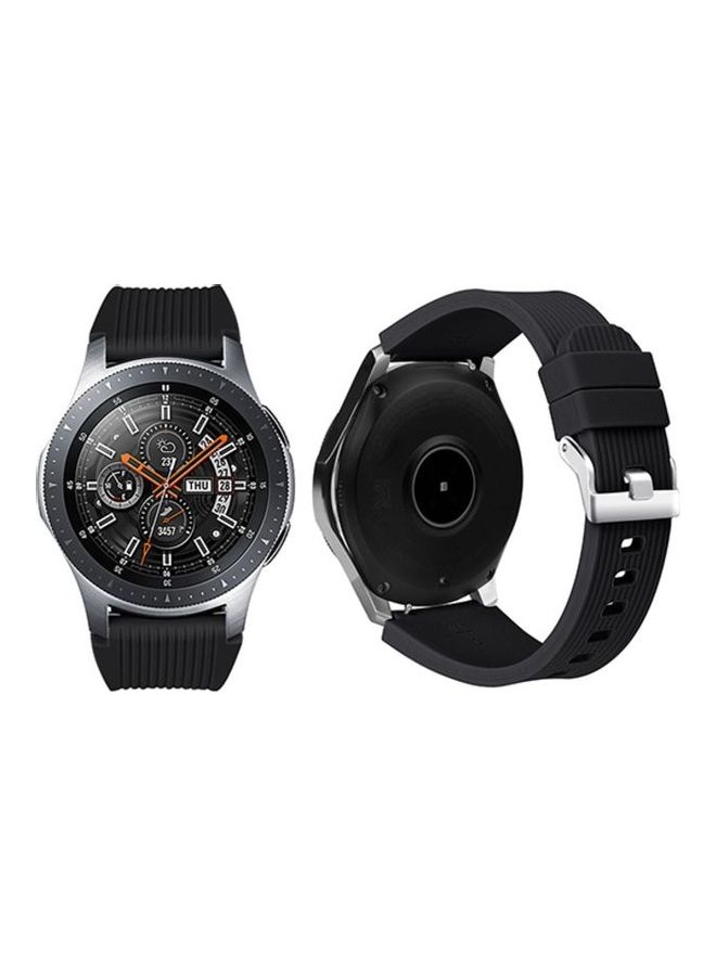 هوها سوار بديل لساعة سامسونج جالاكسي أسود - Image 2