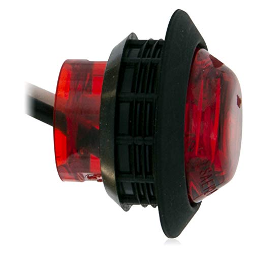 Maxxima M09300R Red 3/4" Round Combination Clearance Clearance Marker Light - Image 5