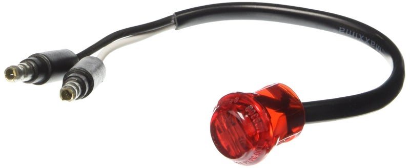 Maxxima M09300R Red 3/4" Round Combination Clearance Clearance Marker Light - Image 1