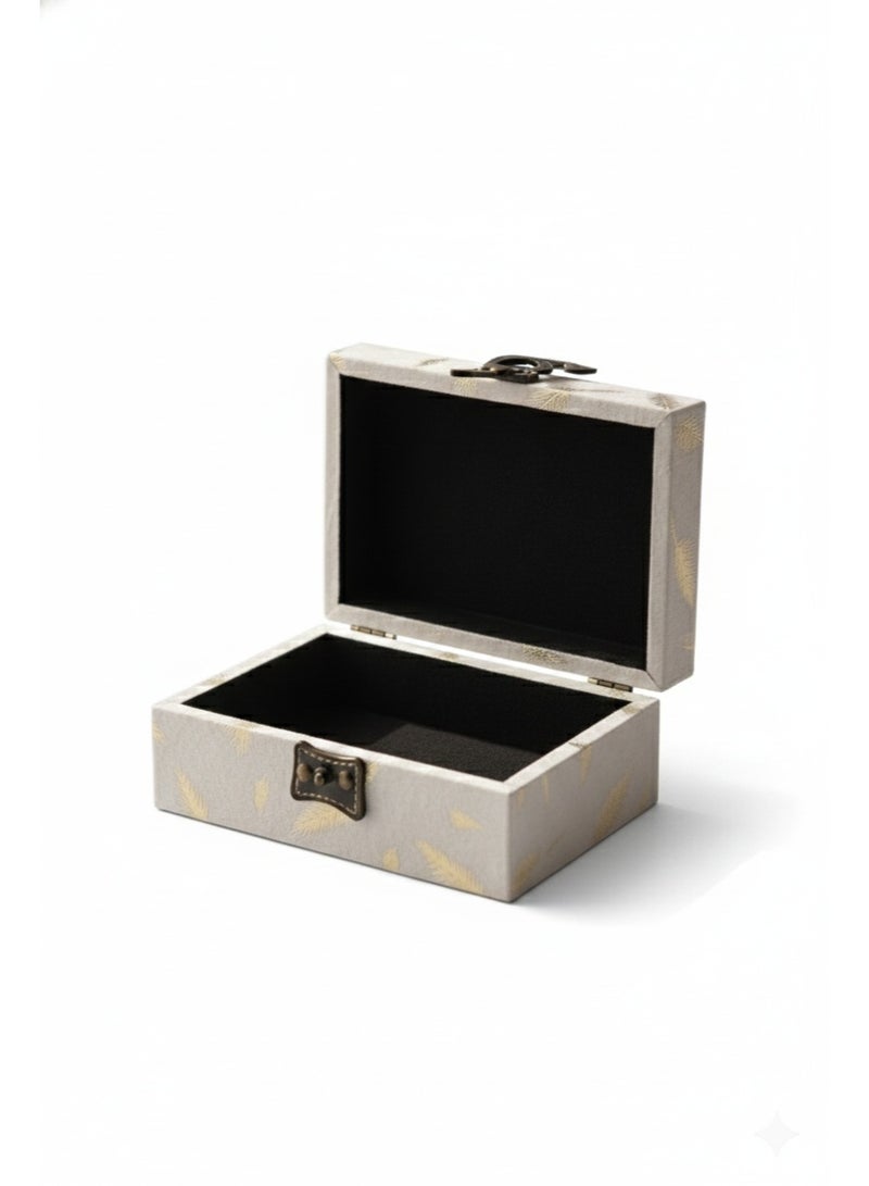 Gift Box – Small Size – Decorative Hinged Lid - Image 1