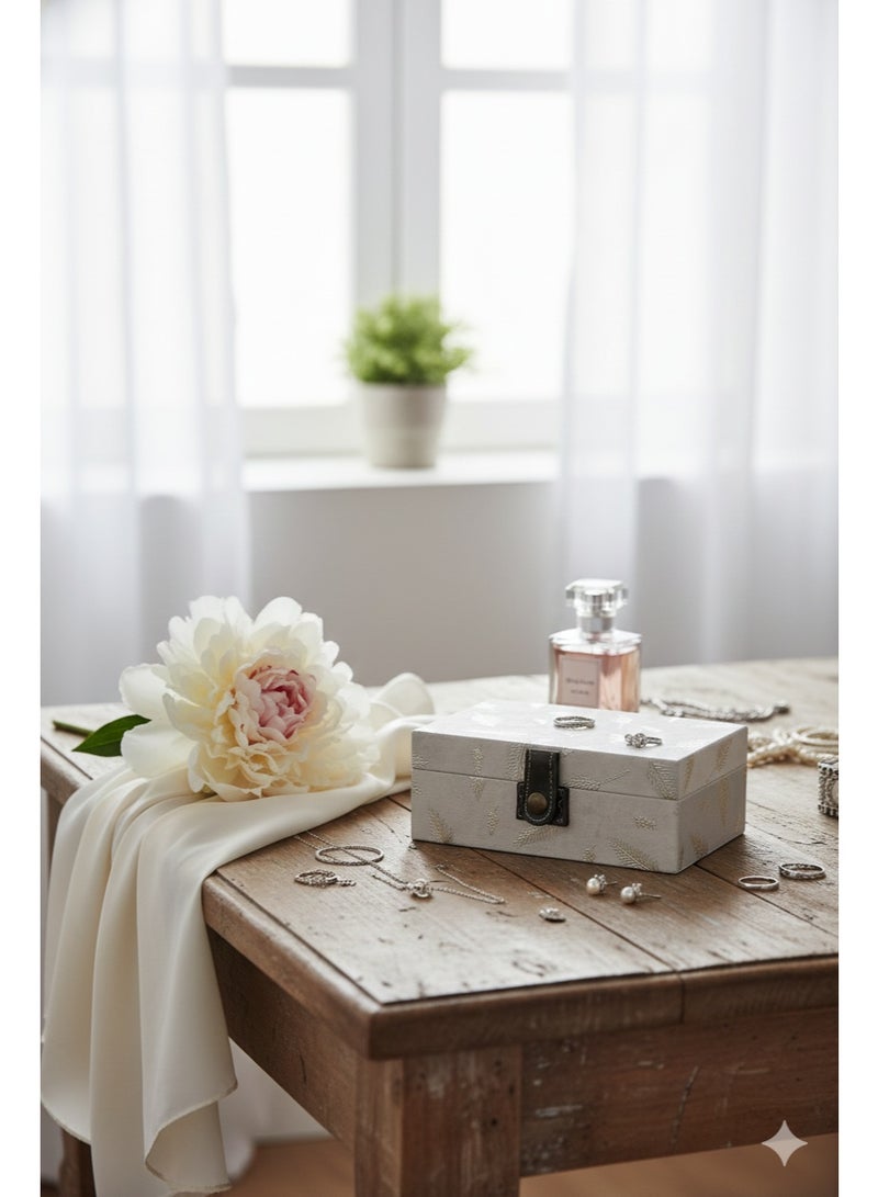 Gift Box – Small Size – Decorative Hinged Lid - Image 3