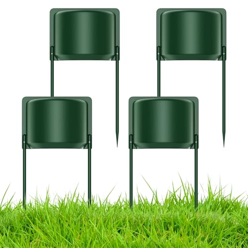 MoKo 4 Pcs Sprinkler Guards Shields for Overspray Control, Rustproof Sprinkler Head Protector for Effective Irrigation on Lawns, Parks, Gardens, Green Belts, Courtyards - Image 1