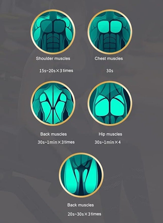 Portable Deep Tissue Massage Gun MGE-006-1 with Multiple Speed Settings - Image 3