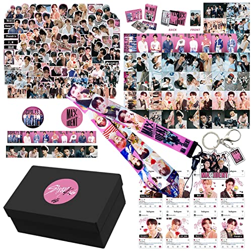KPOPBP New Album Maxident Gift Box Set Kpop Merchandise Photocards Lanyard Keychain Gifts for SKZ Fans - Image 1