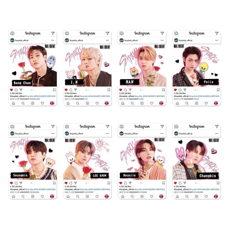 KPOPBP New Album Maxident Gift Box Set Kpop Merchandise Photocards Lanyard Keychain Gifts for SKZ Fans - Image 4