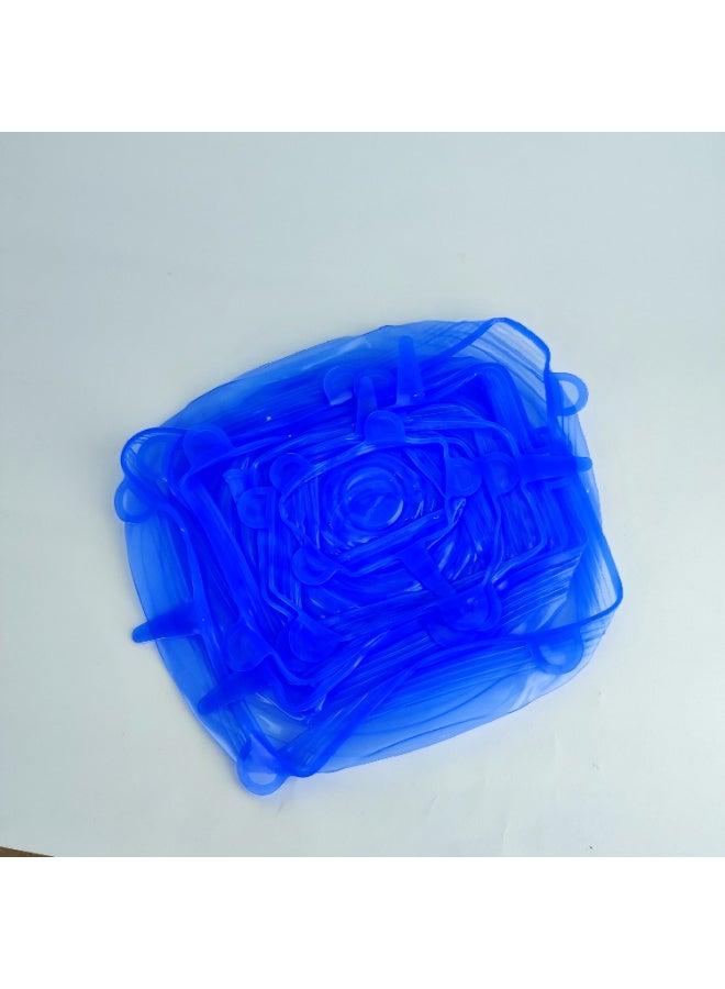 Set of 6 Stretchable Reusable Silicone Lids – For Kitchen & Food Storage - Image 3