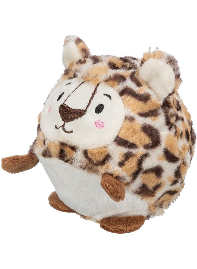 تريكسي لعبة كلاب محشوة للمضغ والتهدئة وتشجيع الترابط (لعبة كرة الفهد المحشوة) - Image 1