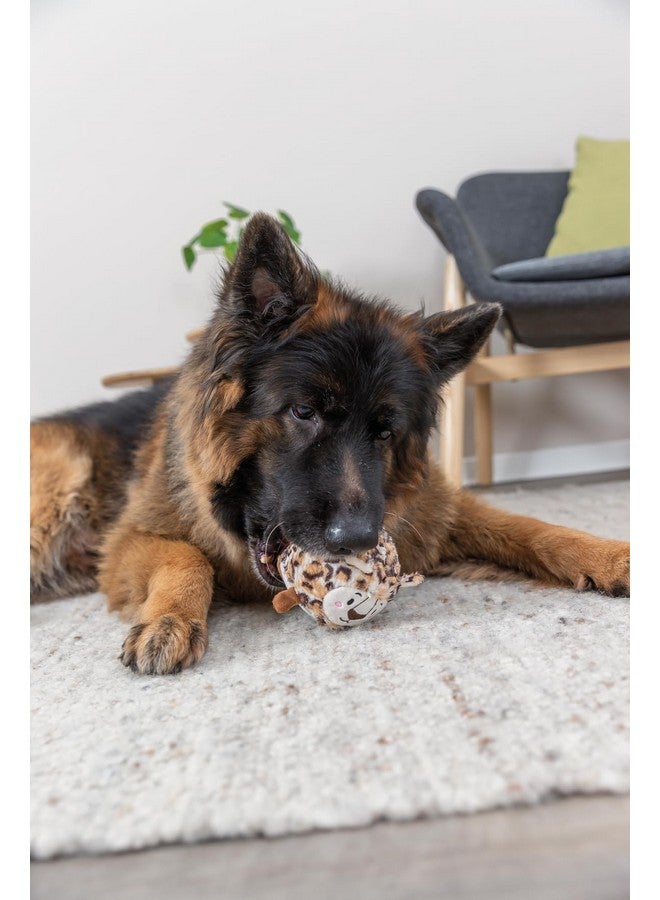 تريكسي لعبة كلاب محشوة للمضغ والتهدئة وتشجيع الترابط (لعبة كرة الفهد المحشوة) - Image 4