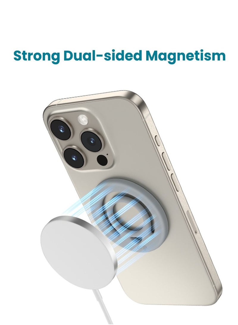 DRIP Mobile Holder with MagSafe Support and Silicone Ring -Black - Image 3