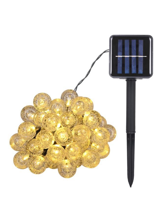 NIBEMINENT Solar Powered String Light Yellow 9.35meter - Image 1
