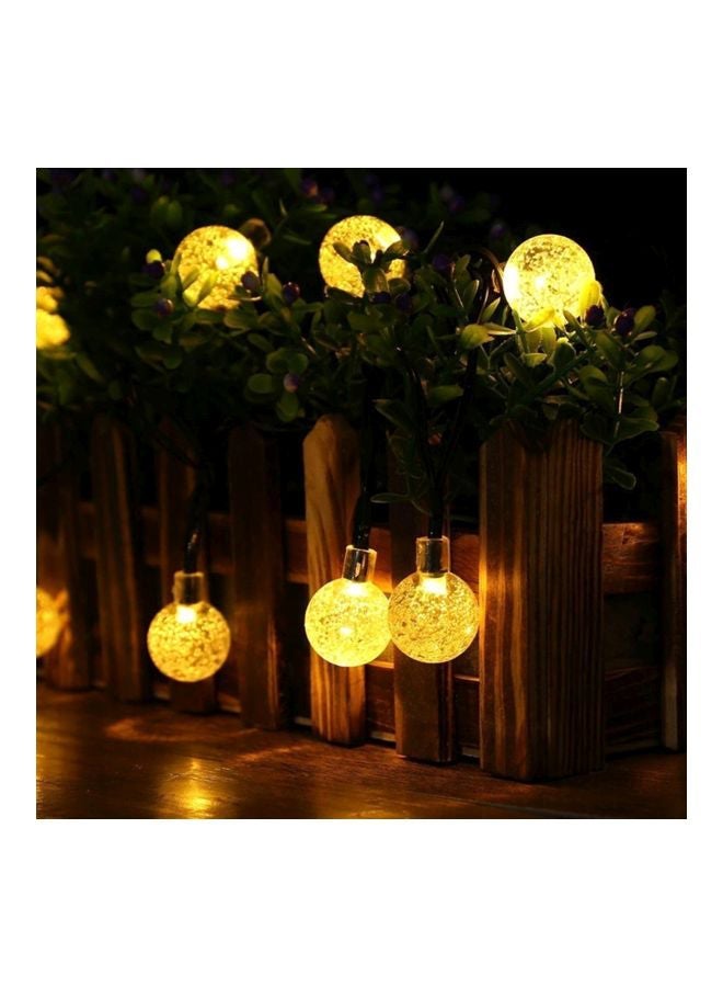 NIBEMINENT Solar Powered String Light Yellow 9.35meter - Image 4