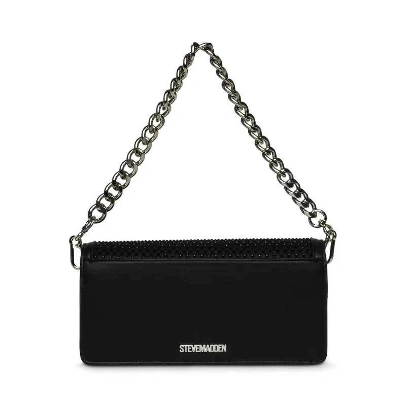 STEVE MADDEN Btaya Black Multicolor Women's Hand Bag