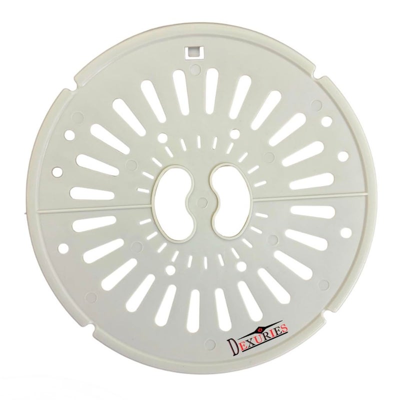 DEXURIES Dryer Spin Cap/Saftey Cover/Spinner Safety Cover/LID for LG 6kg/6.5kg/7kg Semi Automatic Washing Machine Match Size (Size- 9.5Inch/24.5cm) (Pack of 1) - Image 5