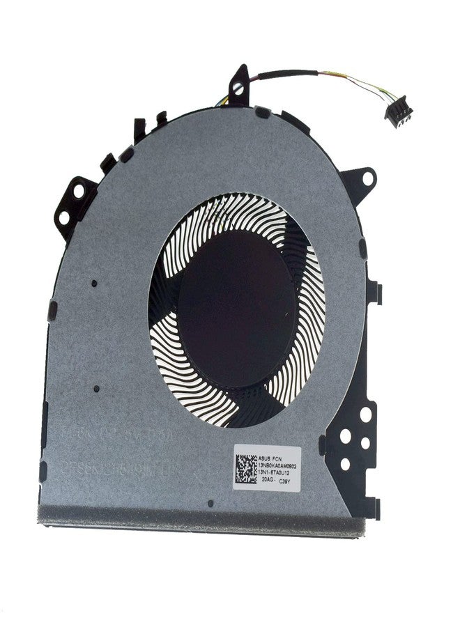 Rangale CPU Cooling Fan for Asus VivoBook 15 F512 Y5100U X512 X512U X512UF X512DA X512UA X512FA A512U F512U F512D V5000F R564D Series Laptop 13N1-6TA0U12 NS85C05-18L30 FL6K - Image 1