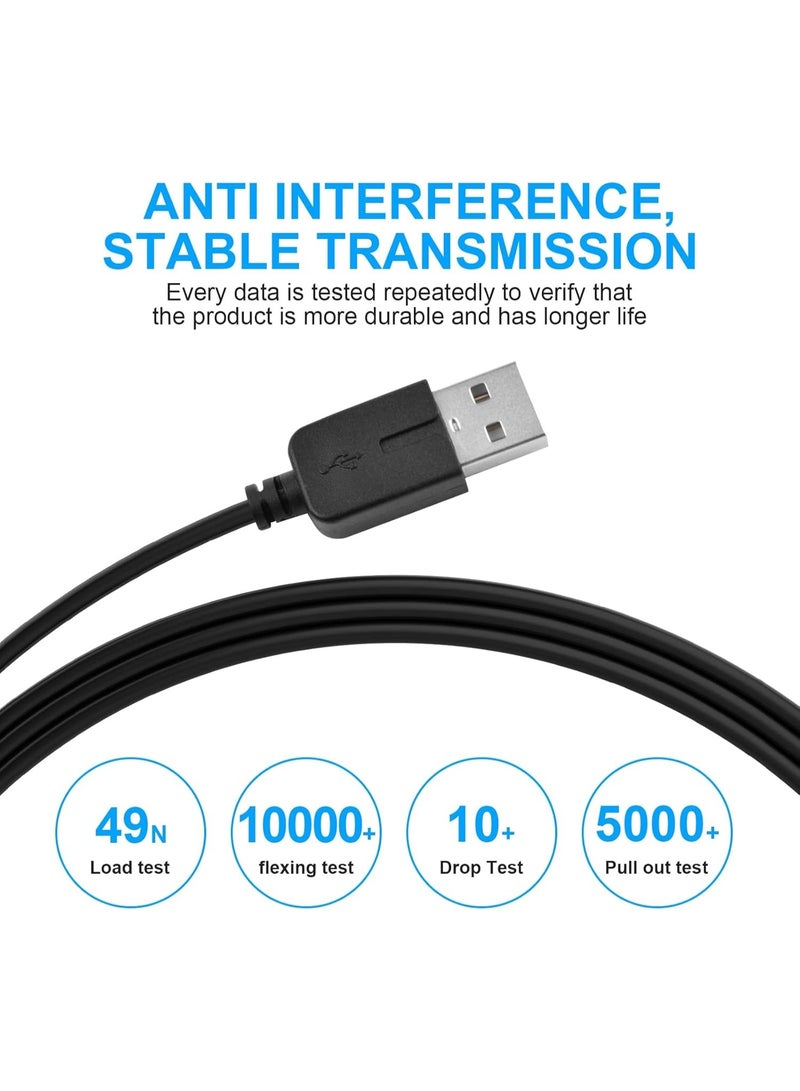 فيرست برو كابل شحن وبيانات 2 في 1 USB 2.0 متوافق مع Sony PSP Go، كابل نقل البيانات والشحن لجهاز PSP Go (3.3 قدم / 100 سم) - Image 4