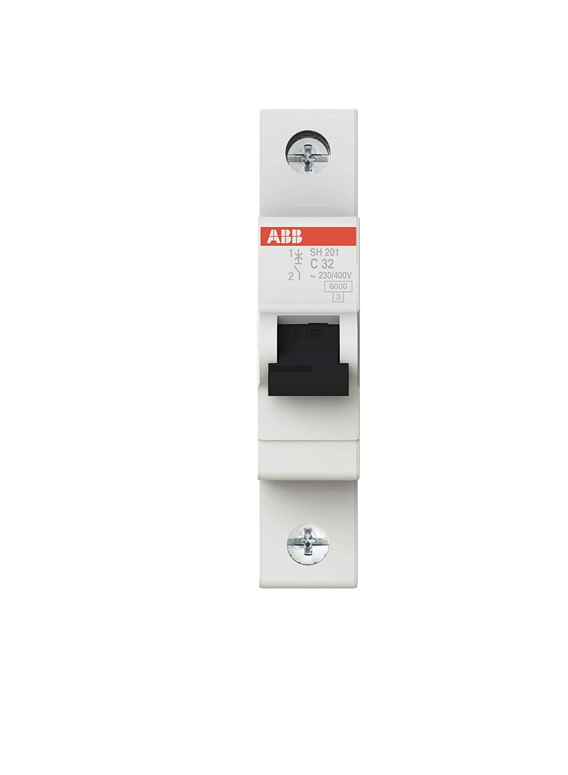 ABB Miniature Circuit Breakers MCB | SH201 Series 6kA Single Pole Breaker | Made in Germany (6A MCB) - Image 1