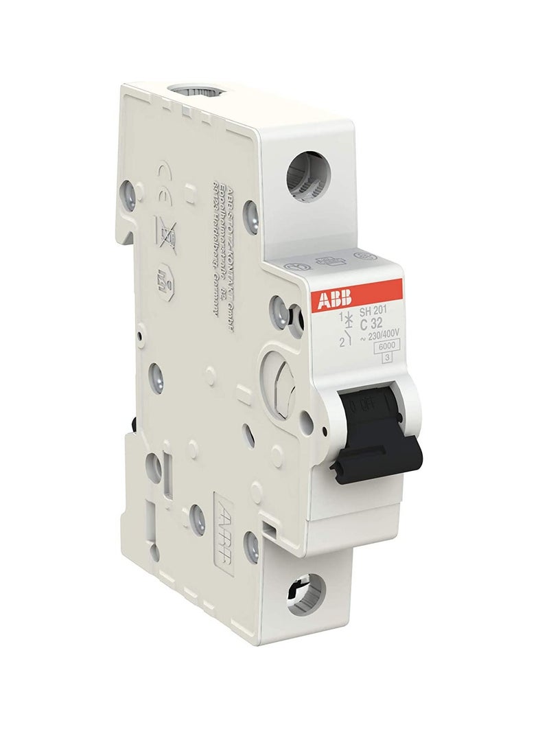 ABB Miniature Circuit Breakers MCB | SH201 Series 6kA Single Pole Breaker | Made in Germany (6A MCB) - Image 3
