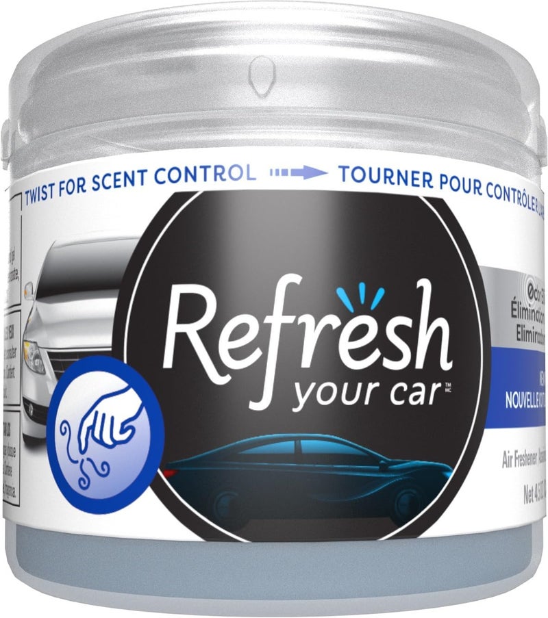 RefreshYourCar GEL AIR FRESHENER, NEW CAR SCENT - 133 ML - Image 1