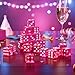 Poen 30 Pcs Light Pink Dice Set Opaque 16mm Dice Casino Theme Party with White Pips for Game Party Family Board Games - Image 4