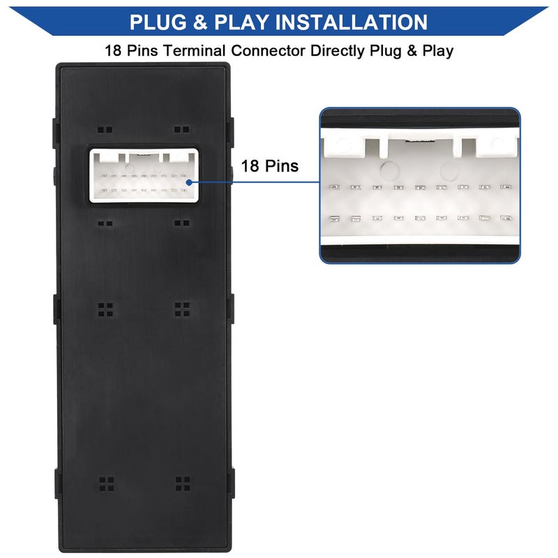 Obaee Master Power Window Switch for Hyundai Sonata - Image 4