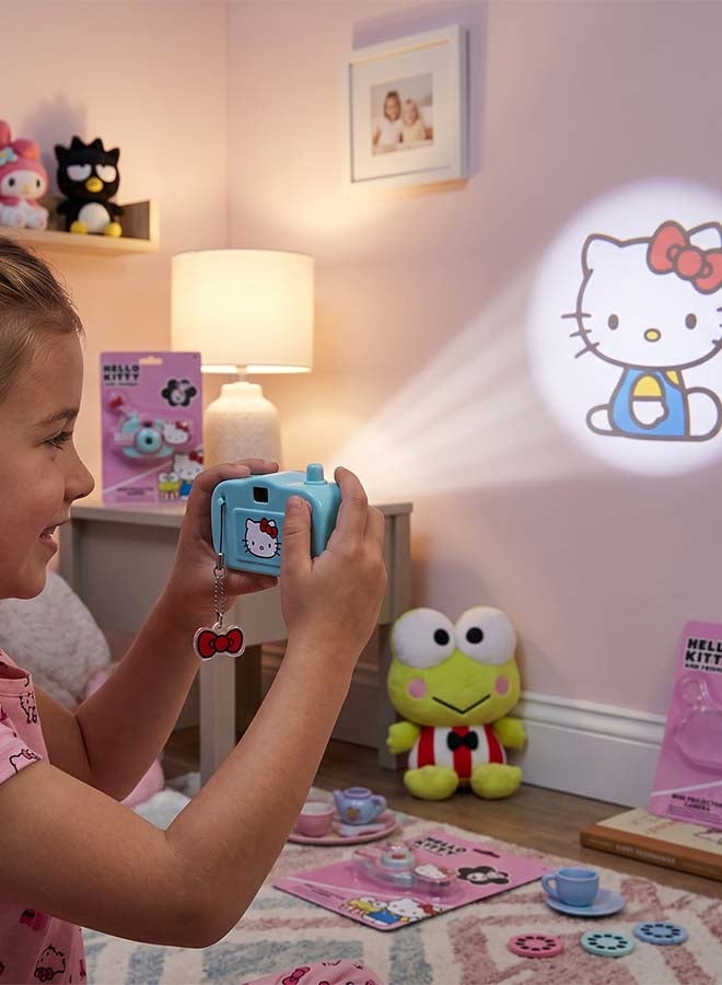 RMS Hello Kitty Mini Projector Camera Toy – Kids Pretend Play Camera with Cute Image Projection - Image 2