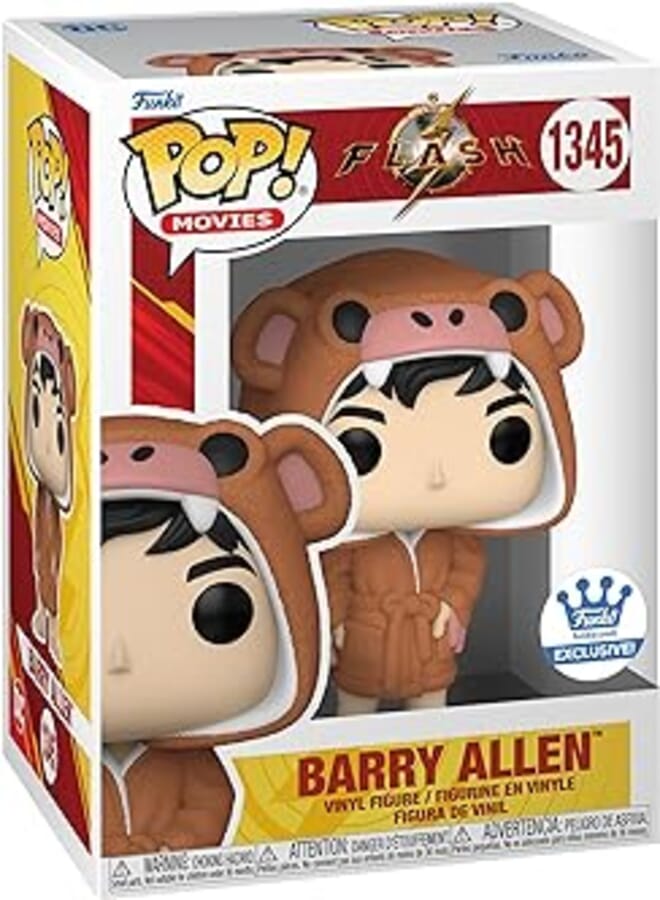 Funko Pop! Super Heroes : Dc The Flash - Monkey Robe - Barry Allen (Exc)