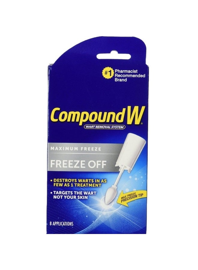 Compound W Wart Remover, Freeze Off Kit, 8 ct (Packaging May Vary) - Image 1