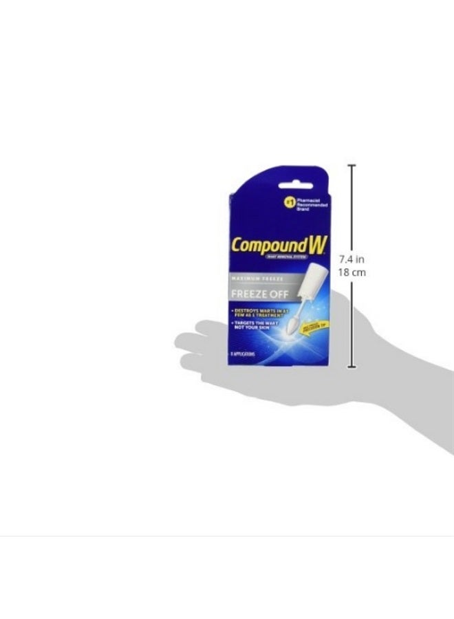 Compound W Wart Remover, Freeze Off Kit, 8 ct (Packaging May Vary) - Image 2