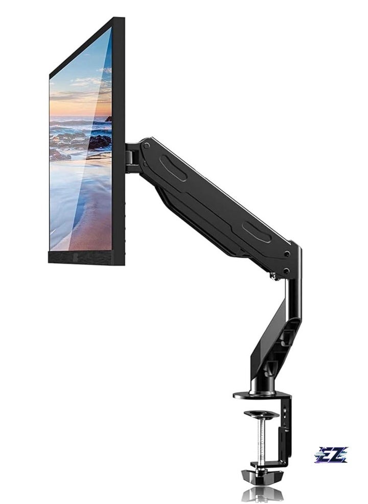ELTRAZONE 17-27 Inch LCD Monitor Stand – Gas Spring Monitor Arm, 360° Rotatable, Height Adjustable Swivel, VESA 75x75/100x100mm, MD81 – Ergonomic Desk Mount for Office, Home, and Gaming, Sturdy and Flexible Display Solution  - Image 1