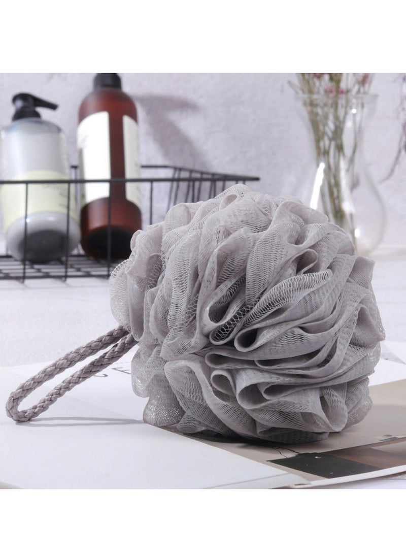 4 Pcs Bath Sponge Mesh Shower Ball Loofahs Body Scrubber Sponge Ball - Image 2