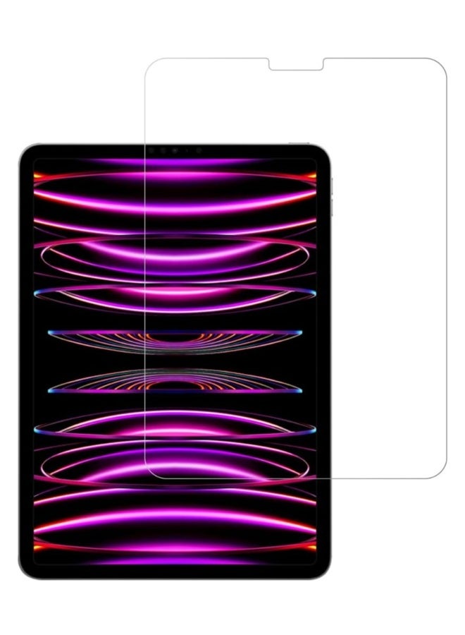 DUSALA iPad Pro 11-Inch Screen Protector Model 9H Hardness Protective Glass Face ID Compatible Anti-Fingerprints HD-Clear Tempered Glass Film Compatible For iPad Pro 11 inch Works with iPad Air 5/4 2022/2020 10.9-Inch - Image 1