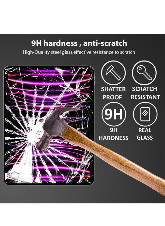 DUSALA iPad Pro 11-Inch Screen Protector Model 9H Hardness Protective Glass Face ID Compatible Anti-Fingerprints HD-Clear Tempered Glass Film Compatible For iPad Pro 11 inch Works with iPad Air 5/4 2022/2020 10.9-Inch - Image 5