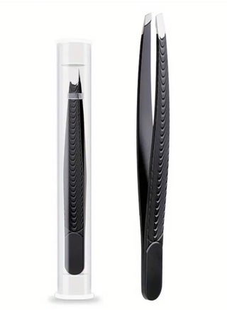 Precision Slant-Tip Tweezers – Professional Hair Removal for Perfectly Groomed Brows, Beard & Mustache! Ideal for Eyebrows,Grooming - Non-Slip, Professional Grade Precision Tools - pzsku/ZAB34872C2716E5004EC4Z/45/1743133993/23b7443c-fb21-4bc5-85e3-0dbb621b563a