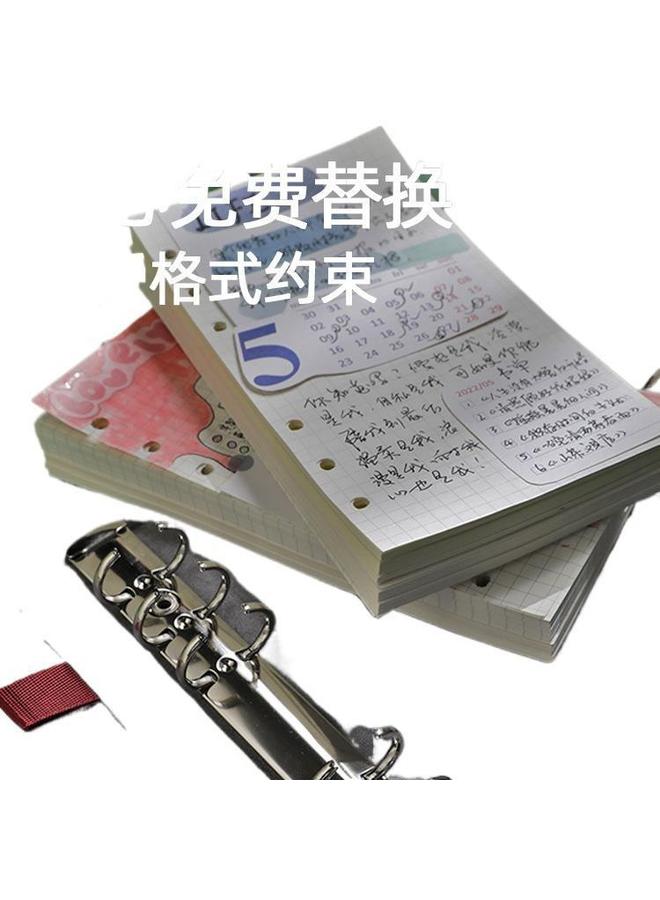 Bluejw Hand-made, Loose-leaf Hand Book Book Removable High-value Hand Book Feeling Girls Cute Notebook Suit - Image 5