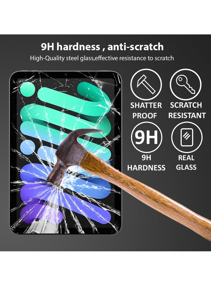 MIGOFAST Screen Protector compatible with iPad mini 7 (A17 Pro  2024 Model  7th Generation    8.3-Inch Tempered Glass Film  - Image 4