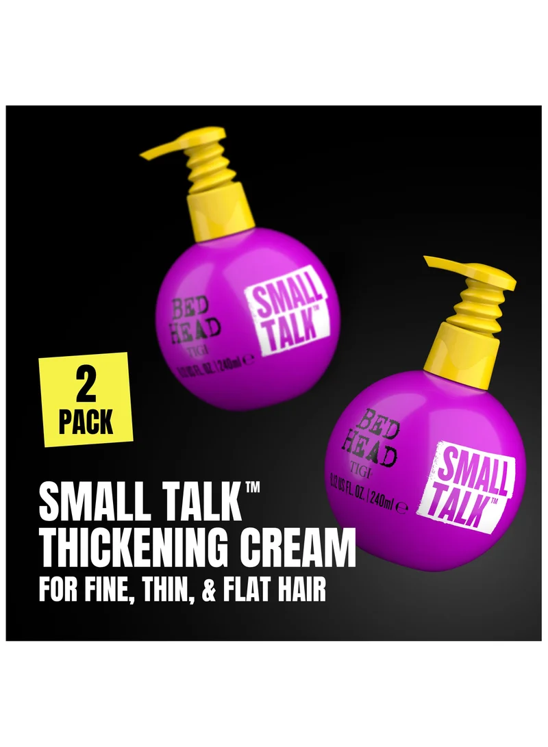 Bed Head Tigi Small Talk Hair Thickening Cream - 2 Pack