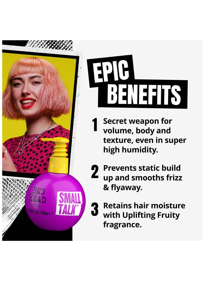 Bed Head Tigi Small Talk Hair Thickening Cream - 2 Pack  - Image 3