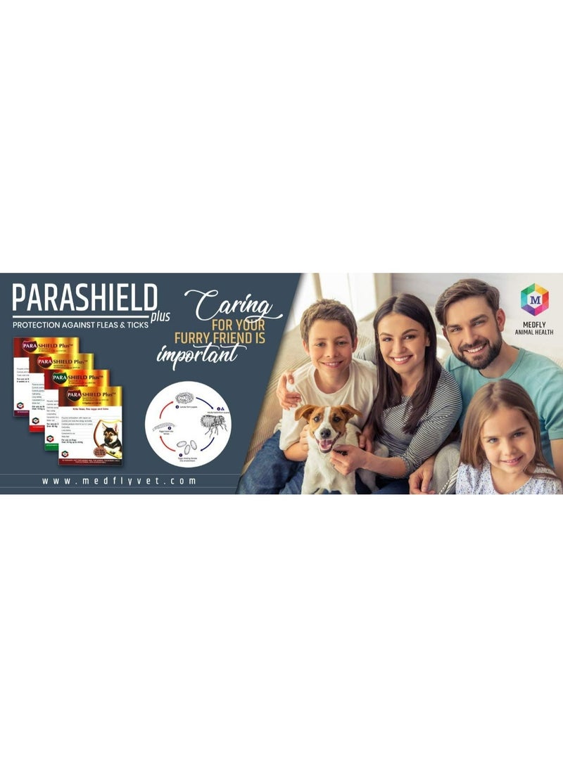 Para Medfly Healthcare Parashield Plus Spot On Solution Control of Flea, Tick & Chewing Lice Treatment (Small Dog, Pack of 1) - Image 3
