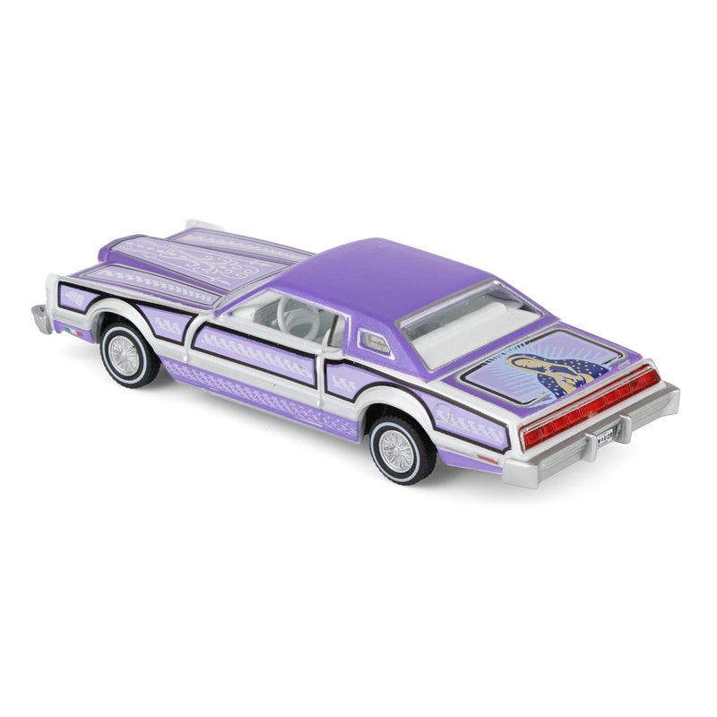 Greenlight Collectibles GL-2020003 - Michael Heralda Special Edition Series 1:64 Scale Diecast Model - 1973 Ford Thunderbird Lowrider - Image 4