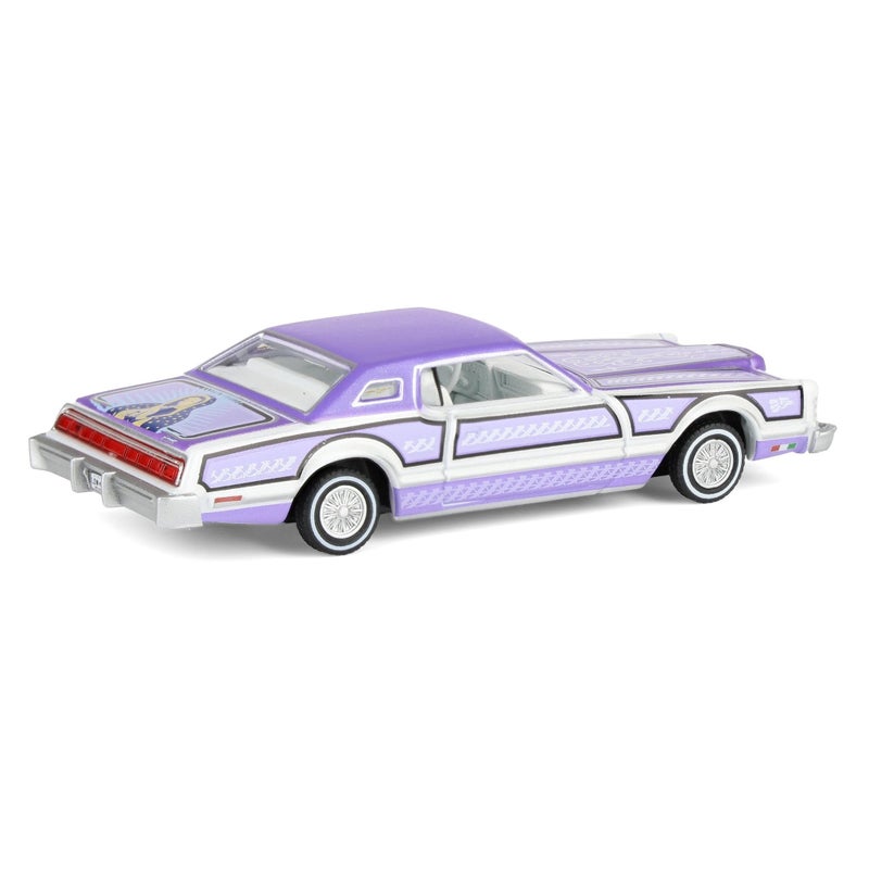Greenlight Collectibles GL-2020003 - Michael Heralda Special Edition Series 1:64 Scale Diecast Model - 1973 Ford Thunderbird Lowrider - Image 3