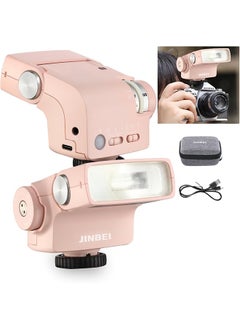 Jinbei JINBEI Hi-5 Retro Camera Flashes GN16 6000K±200K Built-in 2500mAh Lithium-ion Battery with S1/S2 Photo-Sensitive Modes for Sony for Canon for Nikon for Fuji for Olympus Hot Shoe Cameras  - Image 1