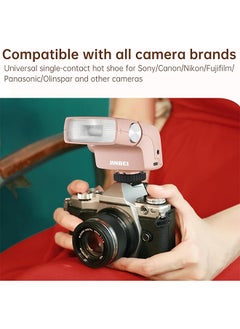 Jinbei JINBEI Hi-5 Retro Camera Flashes GN16 6000K±200K Built-in 2500mAh Lithium-ion Battery with S1/S2 Photo-Sensitive Modes for Sony for Canon for Nikon for Fuji for Olympus Hot Shoe Cameras  - Image 4