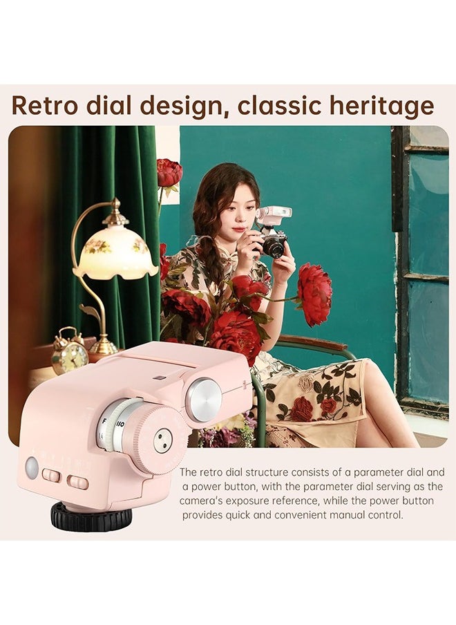 Jinbei - JINBEI Hi-5 Retro Camera Flashes GN16 6000K±200K Built-in 2500mAh Lithium-ion Battery with S1/S2 Photo-Sensitive Modes for Sony for Canon for Nikon for Fuji for Olympus Hot Shoe Cameras - Image 1