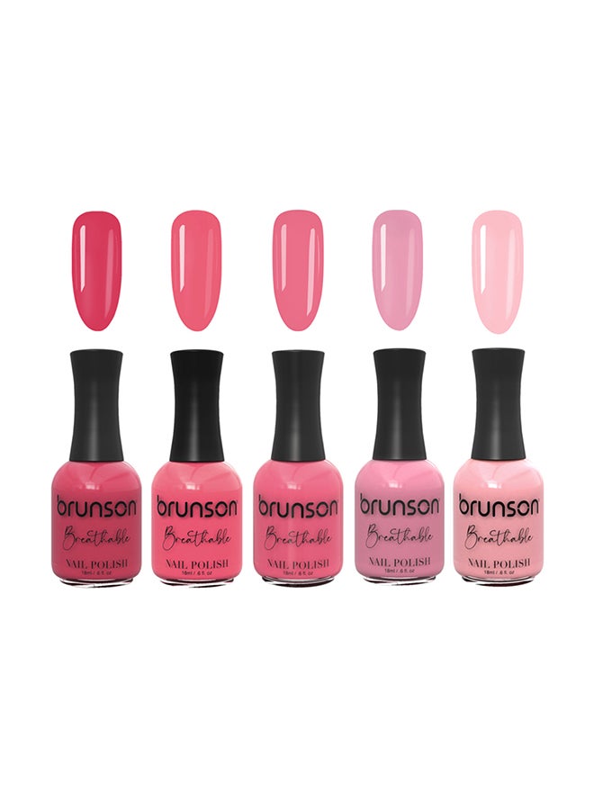 brunson Breathable Nail Polish Halal nail polish Wudu friendly Quick-Dry Vegan long lasting but easy peel off   18ml BPM01