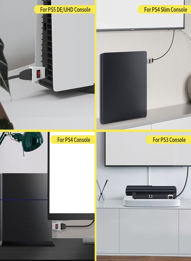 JYS Host Power Switch Compatible PS5/PS4/PS3/Xbox Series xPS5 Power Failure Protection Device - Image 5