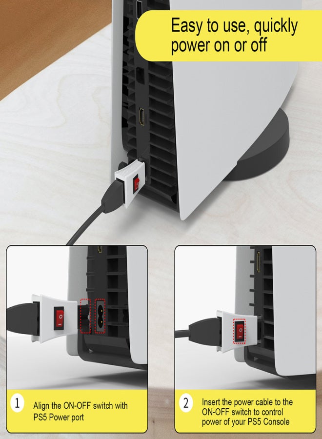 JYS Host Power Switch Compatible PS5/PS4/PS3/Xbox Series xPS5 Power Failure Protection Device - Image 2