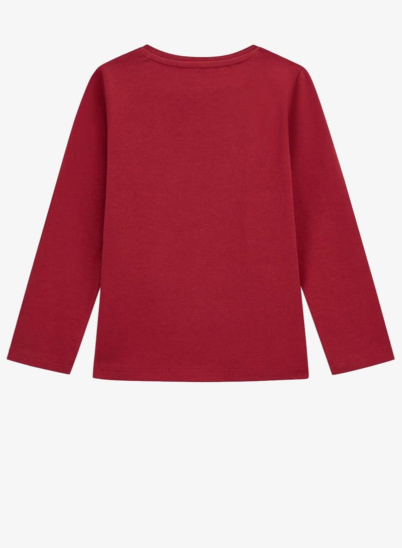 GUESS Kids Slogan Crew neck T-Shirt - Image 3