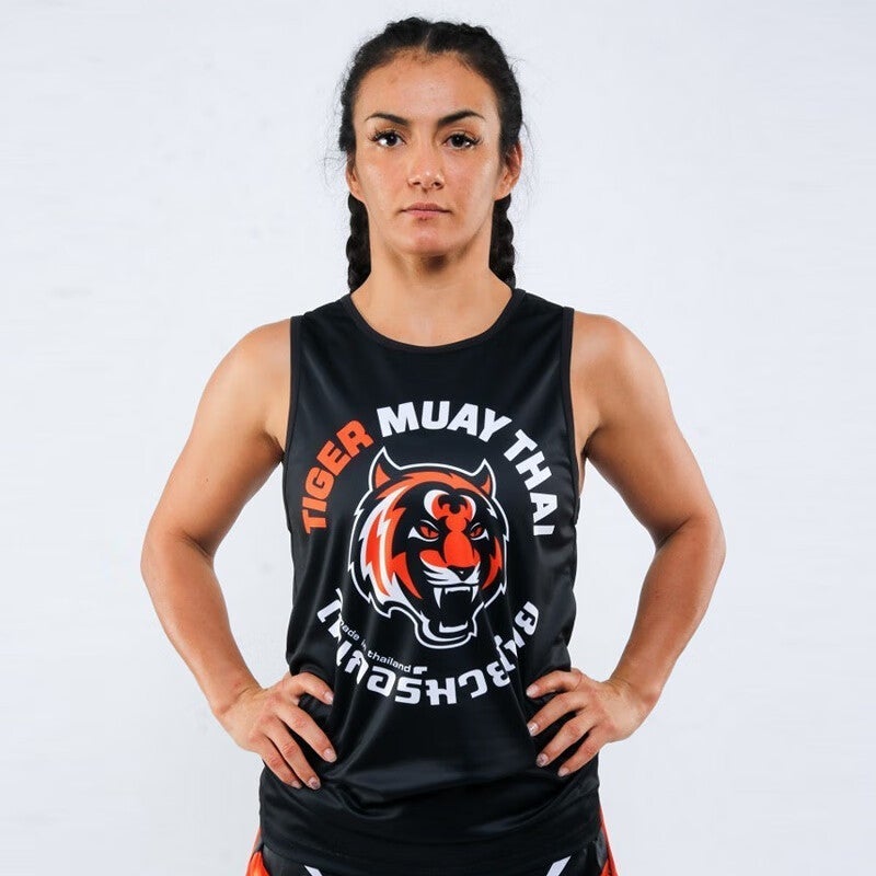 Tiger Muay Thai Boxing Tiger Muay Thai Boxing Suit Fight Vest Mma Fighting Fitness Training Quick-Drying Exercise - Image 4