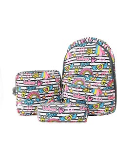Cambridge Polo Club Cambridge Polo Primary School Triple Bag Set with Water Bottle Gift Line Unicorn PLCAN2079.337  - Image 2