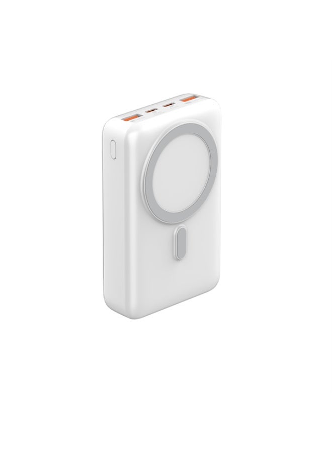 LDNIO 20000mAh Magnetic Wireless Power Bank with 15W Wireless Charging, 22.5W PD and QC Fast Charging Portable Charger, USB-C and USB-A High Capacity Battery Pack with LED Display, Compatible with iPhone, Samsung Galaxy, Android Phones, Tablets and Qi-Enabled Devices - Image 5